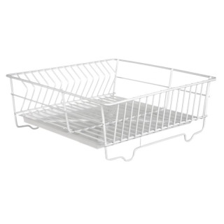 Suszarka do naczyń zlewozmywakowa kwadratowa 32cm biała