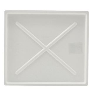 Podstawka pod suszarkę 28x26 biała