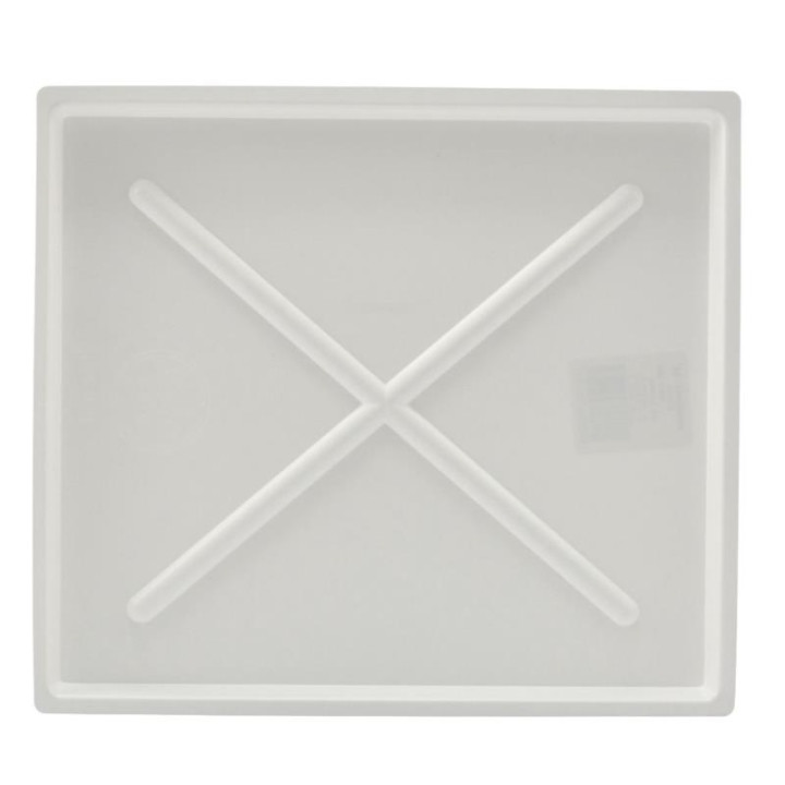 Podstawka pod suszarkę 28x26 biała