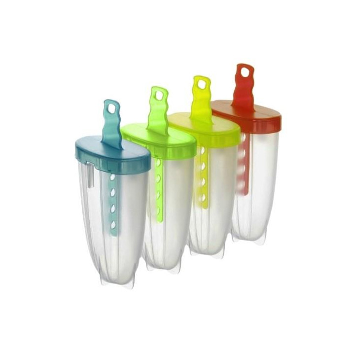 Formy plastikowa do lodów na patyku Wave 4szt