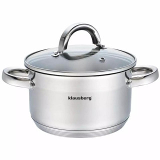 Garnek 18cm 2,6L nierdzewny z/p Klausberg KB-7123