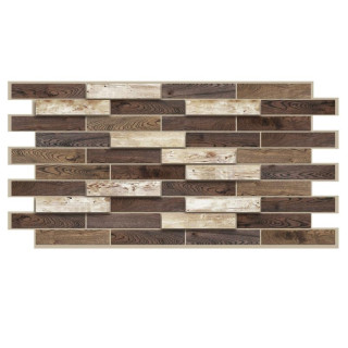 Panel PVC 98x49cm parkiet stary 11594