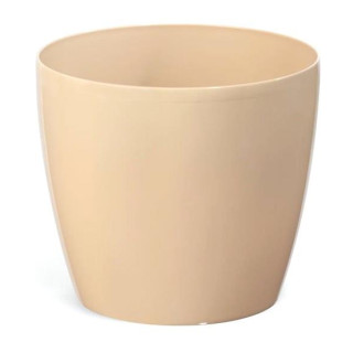 Doniczka Magnolia 13cm h:12cm cappucino 201