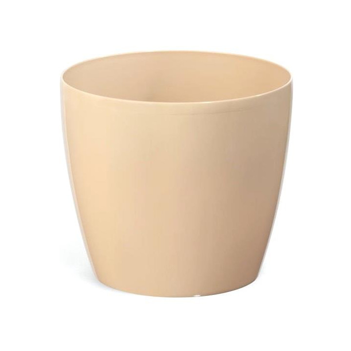 Doniczka Magnolia 13cm h:12cm cappucino 201