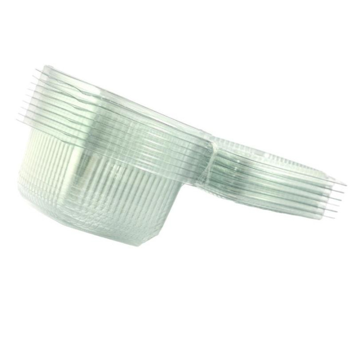 Pojemniki jednorazowe sałatkowe 13x13x7cm 10 sztuk