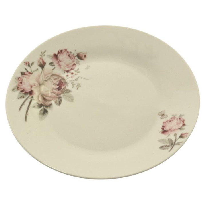 Talerz Róża deserowy 19cm YF2204