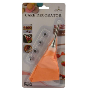 Dekorator do ciast worek 6 końcówek