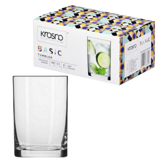 Szklanki 150ml 6szt literatki Krosno Basic