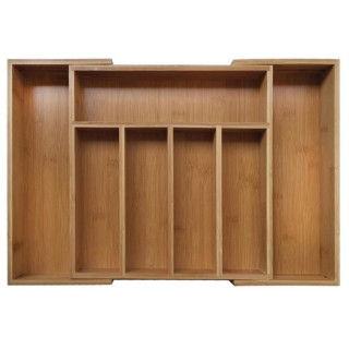 Wkład do szuflad bambusowy max.52x32cm Kinghoff KH-1218