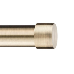 Końcówka 25 Luna antyk mosiądz