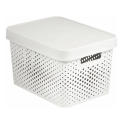 Pojemnik Infinity 17L z pokrywką biały Curver