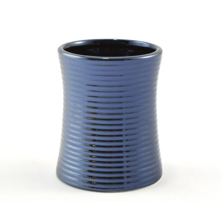 Kubek łazienkowy ceramiczny Amber tytan