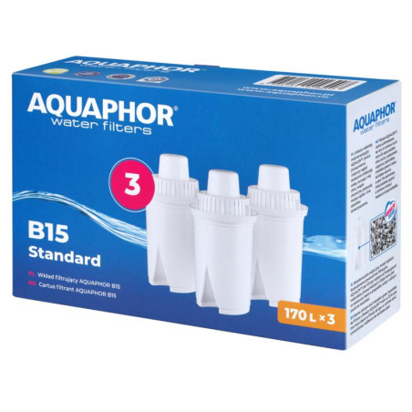 Wkłady Aquaphor B15 Standard 3 sztuki