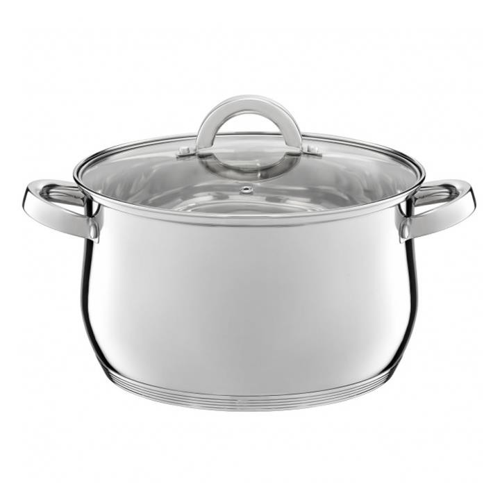 Garnek 24cm 6,1L Ambition Berry nierdzewny 60802