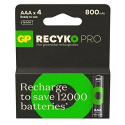 Akumulator GP RECYKO PRO AAA 800mah 4szt