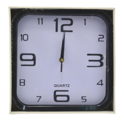 Zegar plastikowy 28cm kwadratowy MRY1830