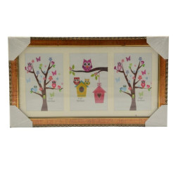 Ramka na 3 zdjęcia 10x15cm K1504B-068