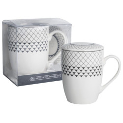 Kubek zaparzacz 350ml Livello ceramiczny CR3-06