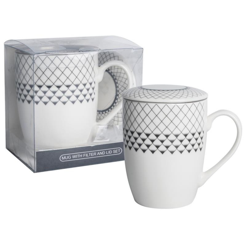 Kubek zaparzacz 350ml Livello ceramiczny CR3-06