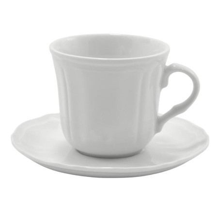 Filiżanka ze spodkiem Bogucice Gino White 260ml