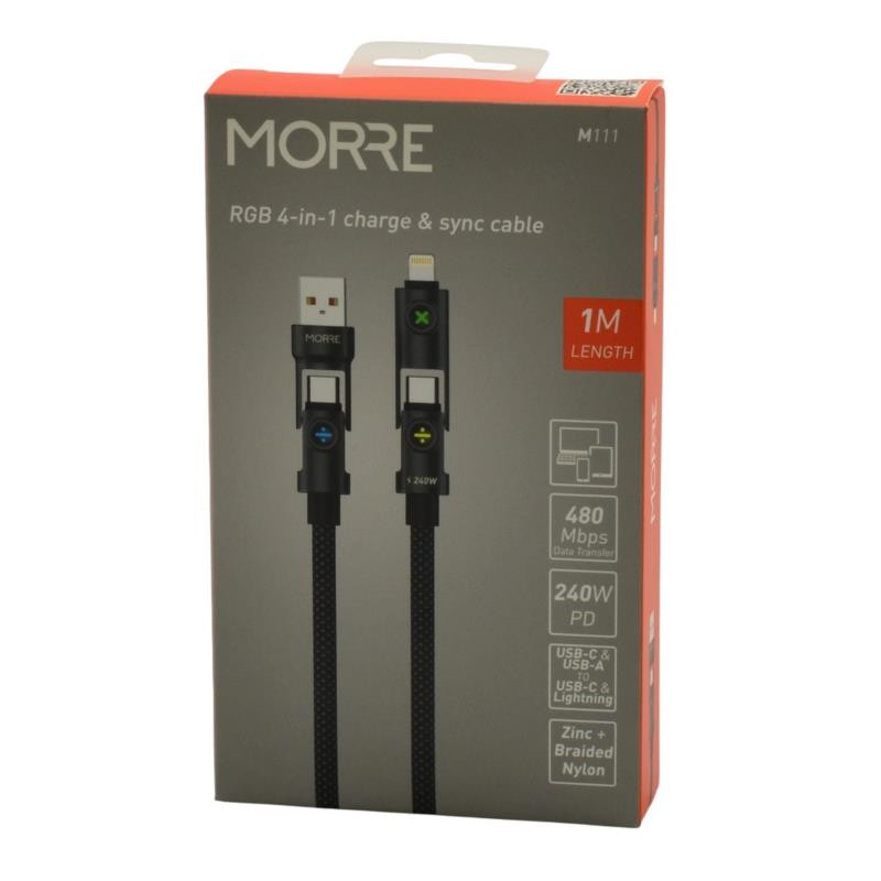 Kabel USB 3w1 Moree M111