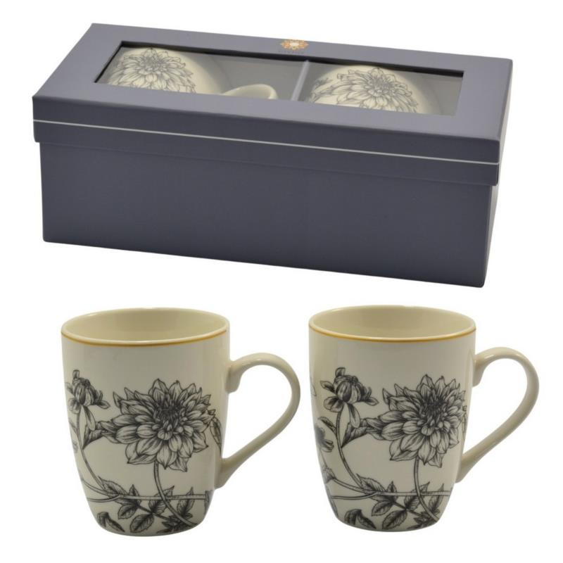 Kubki 2 sztuki 350ml ceramiczne Divine