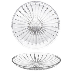 Talerz szklany Venus płytki 25cm