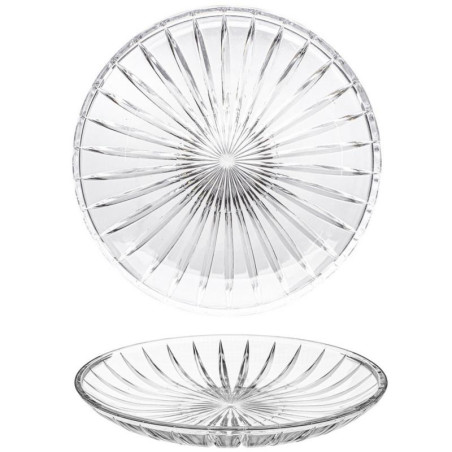 Talerz szklany Venus płytki 25cm