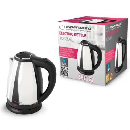Czajnik elektryczny Esperanza 1,8L Tugela srebrny 2200W
