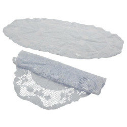 Obrus bieżnik 50x95cm PCV biały winyl