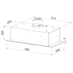 Okap Maan Ares 60 soft touch czarny 2