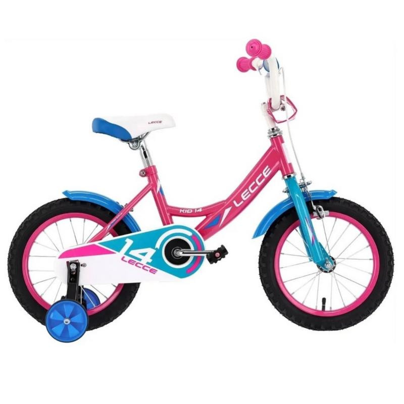 Rower 14 LECCE girl różowo-niebieski / niebiesko-różowy