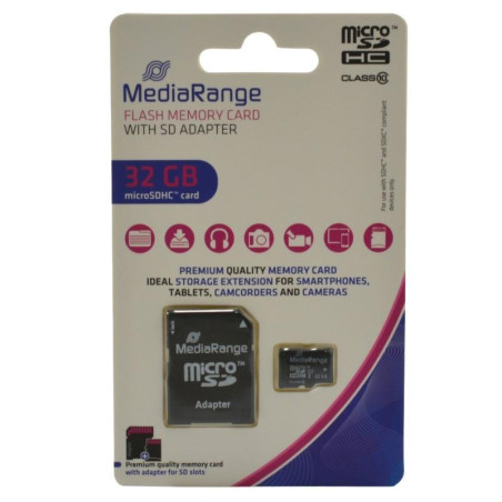 Karta pamięci SD 32GB adapter