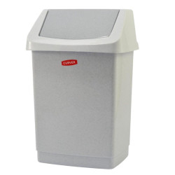 Kosz na śmieci 15L Click granit 175006