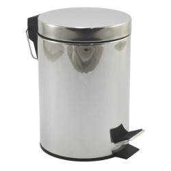 Kosz na śmieci 3L nierdzewny z pedałem