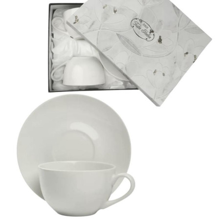 Filiżanki ze spodkami 2 sztuki 220ml Paola