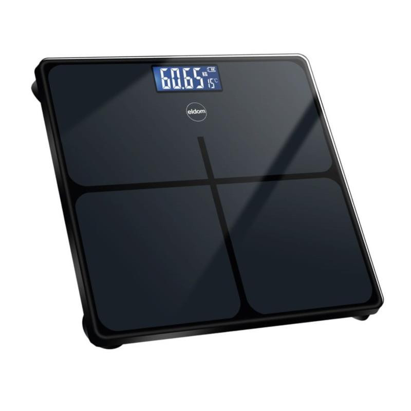 Waga łazienkowa elektroniczna Eldom GW0270 czarna