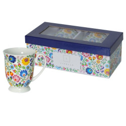 Kubki 2 sztuki 350ml ceramiczne Livello CR10-F3 Folk