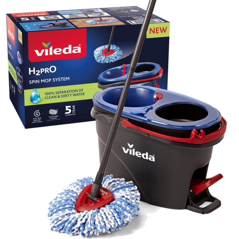 Mop Vileda zestaw H2PRO obrotowy 178332