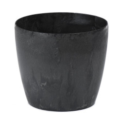 Doniczka Magnolia 13cm h:12cm czarny beton 201