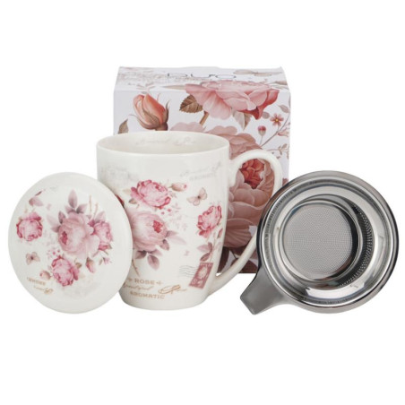 Kubek z zaparzaczem 360ml Secesja