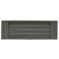 Podstawka pod suszarkę 60x20cm srebrna wąska