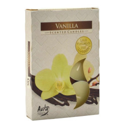 Świeca Tealight Wanilia 6 sztuk