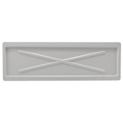 Podstawka pod suszarkę 75x24,7cm biała