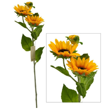 Kwiat sztuczny Słonecznik 61cm