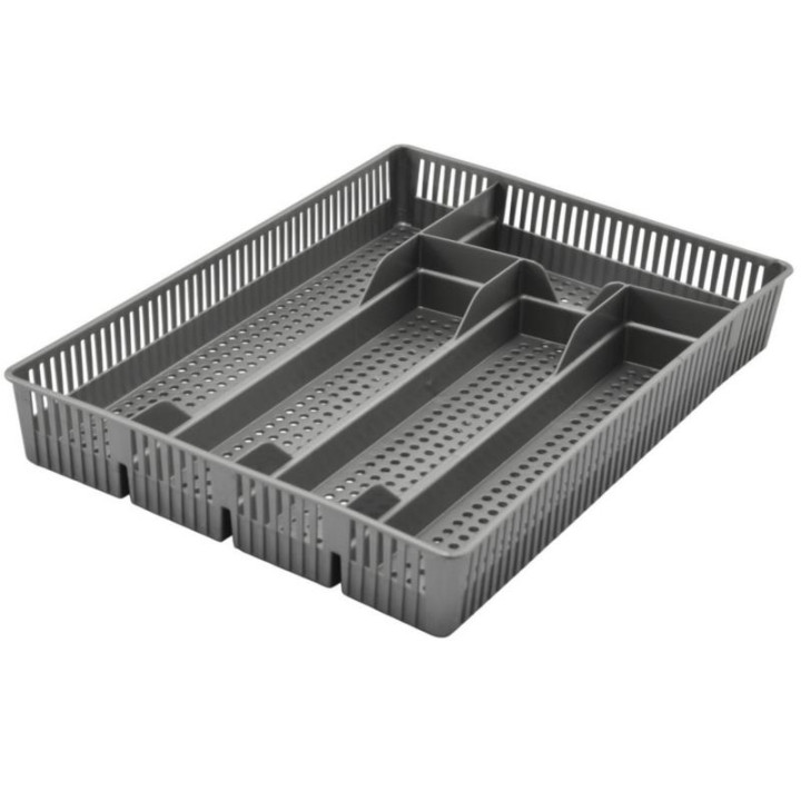 Wkład do szuflad 23x31cm ażurowy srebrny