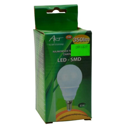 Żarówka ART E14 5W 350lm