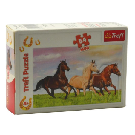 Puzzle 54el Mini Świat koni 19727