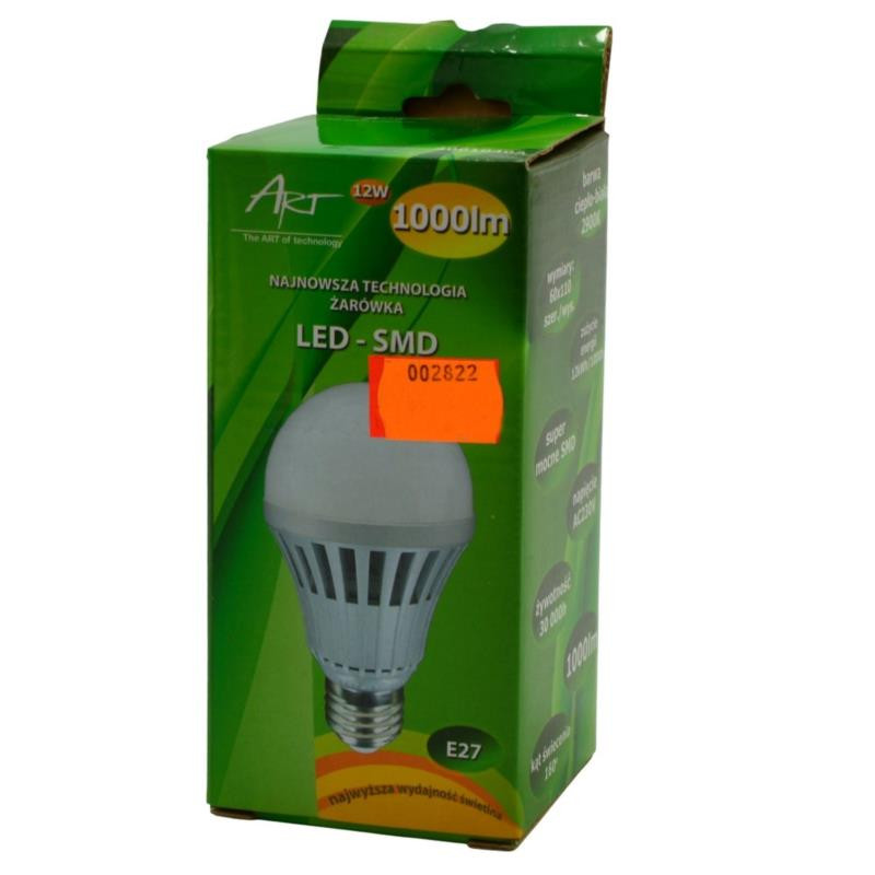 Żarówka ART E27 12W 1000lm