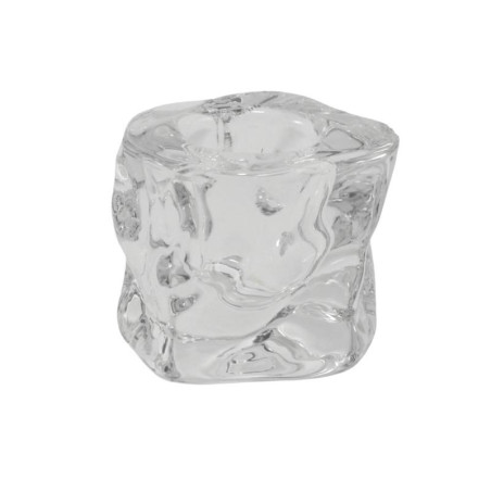 Świecznik szklany 5x5x4cm C15653-3